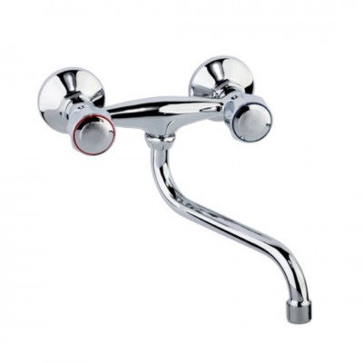 Valvex Class bateria kuchenna ścienna chrom 2446020