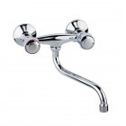 Valvex Class bateria kuchenna ścienna chrom 2446020