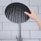 Valvex Decor zestaw natryskowy z deszczownicą 23 cm czarny mat 2420760