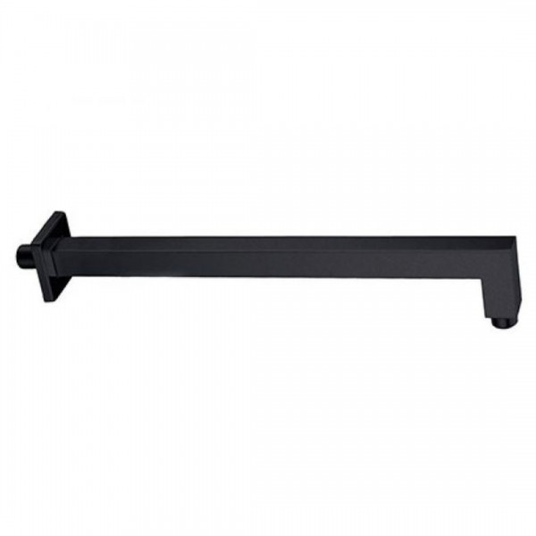 Valvex Kwadro ramię ścienne do deszczownicy kwadratowe 40 cm czarny mat 2444610
