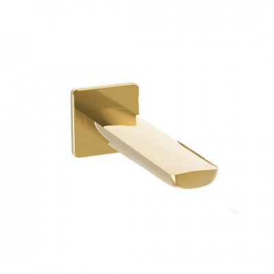 Valvex Kvadro wylewka wannowa 16,4 cm złoty połysk 2455890