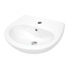 Deante Jasmin umywalka ścienna 45,7x36,4 cm biała CDJ_6U4W