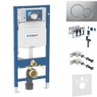 Geberit Duofix DuoFresh stelaż podtynkowy 5w1 kompletny gotowy do montażu przycisk Sigma01 chrom mat 46406