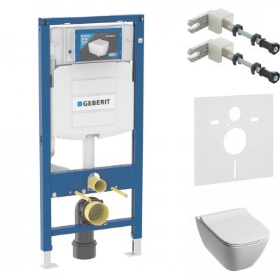 Geberit Duofix Modo Pure zestaw WC podtynkowy 4w1 46433 Geberit Duofix Modo Pure zestaw WC podtynkowy 4w1 46433