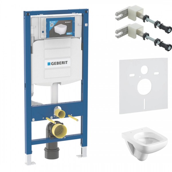 Geberit Duofix Nova Pro zestaw WC podtynkowy 4w1 46434