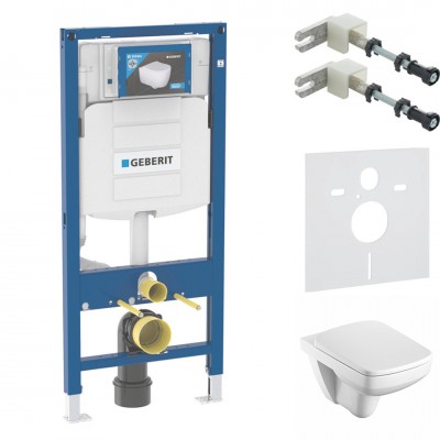Geberit Duofix Nova Pro zestaw WC podtynkowy 4w1 46441 Geberit Duofix Nova Pro zestaw WC podtynkowy 4w1 46441