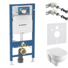 Geberit Duofix Rekord zestaw WC podtynkowy 4w1 46443