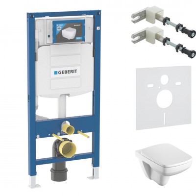 Geberit Duofix Nova Pro zestaw WC podtynkowy 4w1 46444