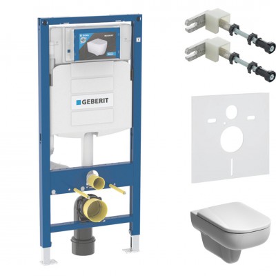 Geberit Duofix Traffic zestaw WC podtynkowy 4w1 46446