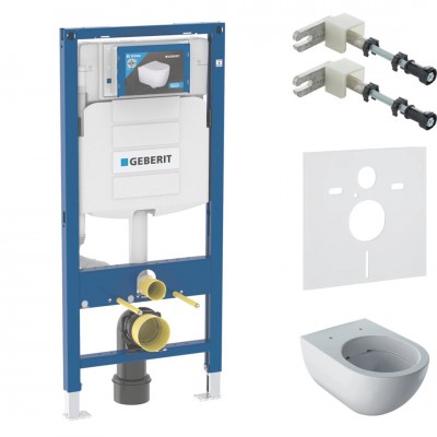 Geberit Duofix Acanto zestaw WC podtynkowy 4w1 46457