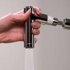 Hansgrohe Metris bateria kuchenna z wyciąganą wylewką chrom 14820000