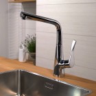 Hansgrohe Metris bateria kuchenna z obrotową wylewką chrom 14822000