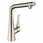 Hansgrohe Metris Select bateria kuchenna stalowy 14883800