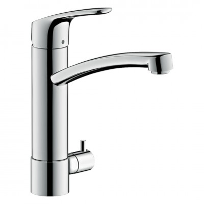 Hansgrohe Focus bateria kuchenna z zaworem odcinającym 31803000