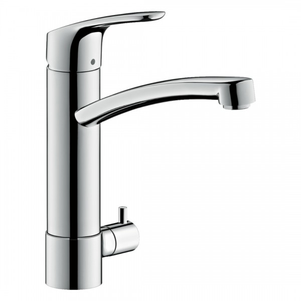 Hansgrohe Focus bateria kuchenna z zaworem odcinającym 31803000