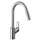Hansgrohe Focus bateria kuchenna z wyciąganą wylewką chrom 31815000