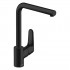 Hansgrohe Focus M41 bateria kuchenna stojąca czarny mat 31817670