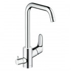 Hansgrohe Focus bateria kuchenna z zaworem odcinającym 31823000