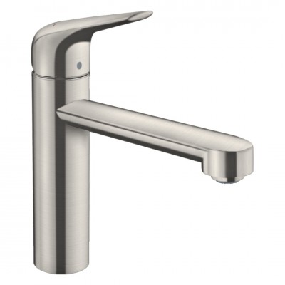 Hansgrohe Focus M42 bateria kuchenna stojąca stal 71806800