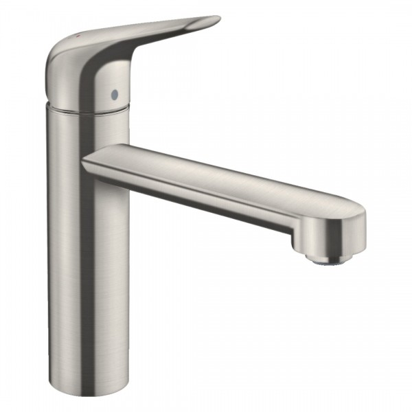 Hansgrohe Focus M42 bateria kuchenna stojąca stal 71806800