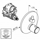Kludi O-cean/ Zenta bateria natryskowa podtynkowa z termostatem