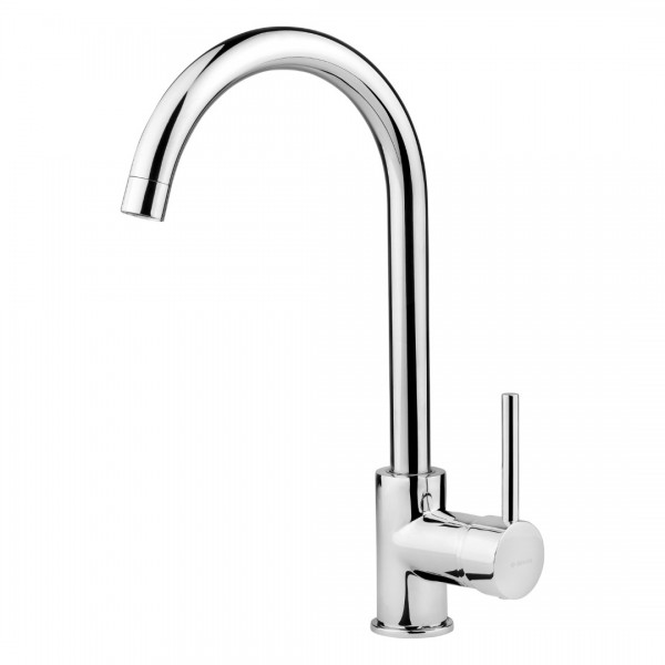 Deante Aster bateria kuchenna stojąca chrom BCAE062M