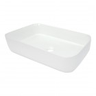 Deante Hiacynt umywalka 50x36 cm nablatowa prostokątna biała CDY_6U5S