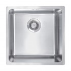 Deante Egeria zlewozmywak podblatowy 1-komorowy satynowy 44x44 cm ZPE 010B