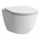 Laufen Pro A miska WC wisząca Rimless z deską Slim wolnoopadającą biała H8669560000001