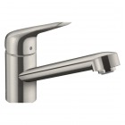 Hansgrohe Focus M42 bateria kuchenna stojąca stal 71808800
