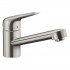 Hansgrohe Focus M42 bateria kuchenna stojąca stal 71808800