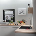 Hansgrohe Focus M42 bateria kuchenna z wyciąganą wylewką chrom 71820000