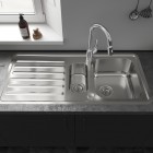 Hansgrohe Focus M42 bateria kuchenna z wyciąganą wylewką chrom 71820000