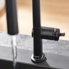 Hansgrohe Talis M54 bateria kuchenna z wyciąganą wylewką czarny mat 72800670