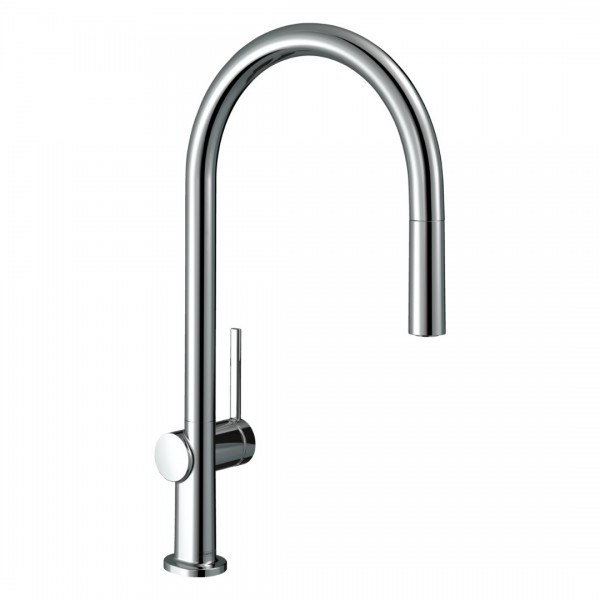 Hansgrohe Talis M54 bateria kuchenna z wyciąganą wylewką chrom 72803000