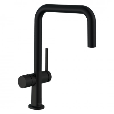 Hansgrohe Talis M54 bateria kuchenna stojąca czarny mat 72807670