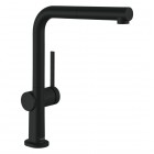 Hansgrohe Talis M54 bateria kuchenna stojąca z wyciąganą wylewką czarny mat 72808670
