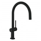 Hansgrohe Talis M54 bateria kuchenna stojąca czarny mat 72804670