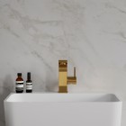 Omnires Darling bateria umywalkowa stojąca z korkiem klik klak złoty połysk DA5011GL