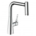 Hansgrohe Metris bateria kuchenna z wyciąganą wylewką chrom 14834000