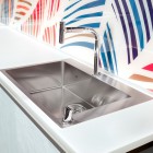 Hansgrohe Metris Select M71 bateria kuchenna stojąca z wyciąganą wylewką chrom 73804000