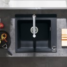 Hansgrohe Metris Select M71 bateria kuchenna stojąca z wyciąganą wylewką chrom 73804000