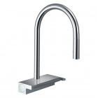 Hansgrohe Aquno Select M81 bateria kuchenna stojąca z wyciąganą wylewką chrom 73831000