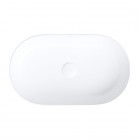 Omnires Mesa umywalka nablatowa 53,5x31,5 cm biały mat MESA530BM