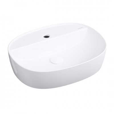 Omnires Atlanta umywalka nablatowa 50x39 cm biały połysk ATLANTA505BP