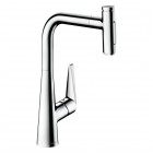 Hansgrohe Talis Select M51 bateria kuchenna stojąca z wyciąganą wylewką chrom 73867000