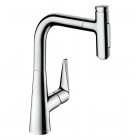 Hansgrohe Talis Select M51 bateria kuchenna stojąca z wyciąganą wylewką chrom 73868000
