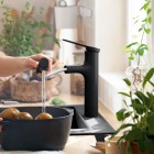 Hansgrohe Zesis M33 bateria kuchenna stojąca z wyciąganą wylewką czarny mat 74801670