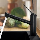 Hansgrohe Zesis M33 bateria kuchenna stojąca czarny mat 74802670