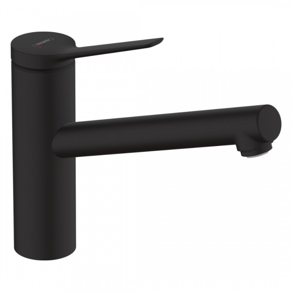 Hansgrohe Zesis M33 bateria kuchenna stojąca czarny mat 74802670